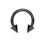 Hollywood Body Jewelry Spike Horseshoe 18Ga