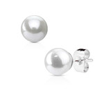 Hollywood Body Jewelry Pearl Stud Earrings