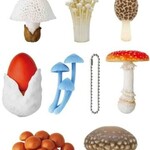 Clever Idiots Mushroom Soft Rubber Charm Blind Box