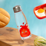 Clever Idiots Howl's Moving Castle Water Bottle 16.91oz (Calcifer)